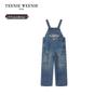 Teenie Weenie Kids Unisex Casual Denim Overalls