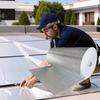 5m/10m Wandisolierfolie Wasserdichte Aluminiumfolie Isolierwatte Verdickt Sonnenschutz Heizkörper Reflektierende Folie