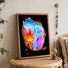 Disney Elemental Ember Wade Paint by Numbers Painting Kit Handmade Diy Home Decor Gifts Custom Canvas Wall Art Hobby Craft Project