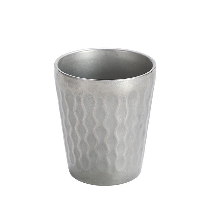 Wutuo Edelstahl Vintage Bierkrug