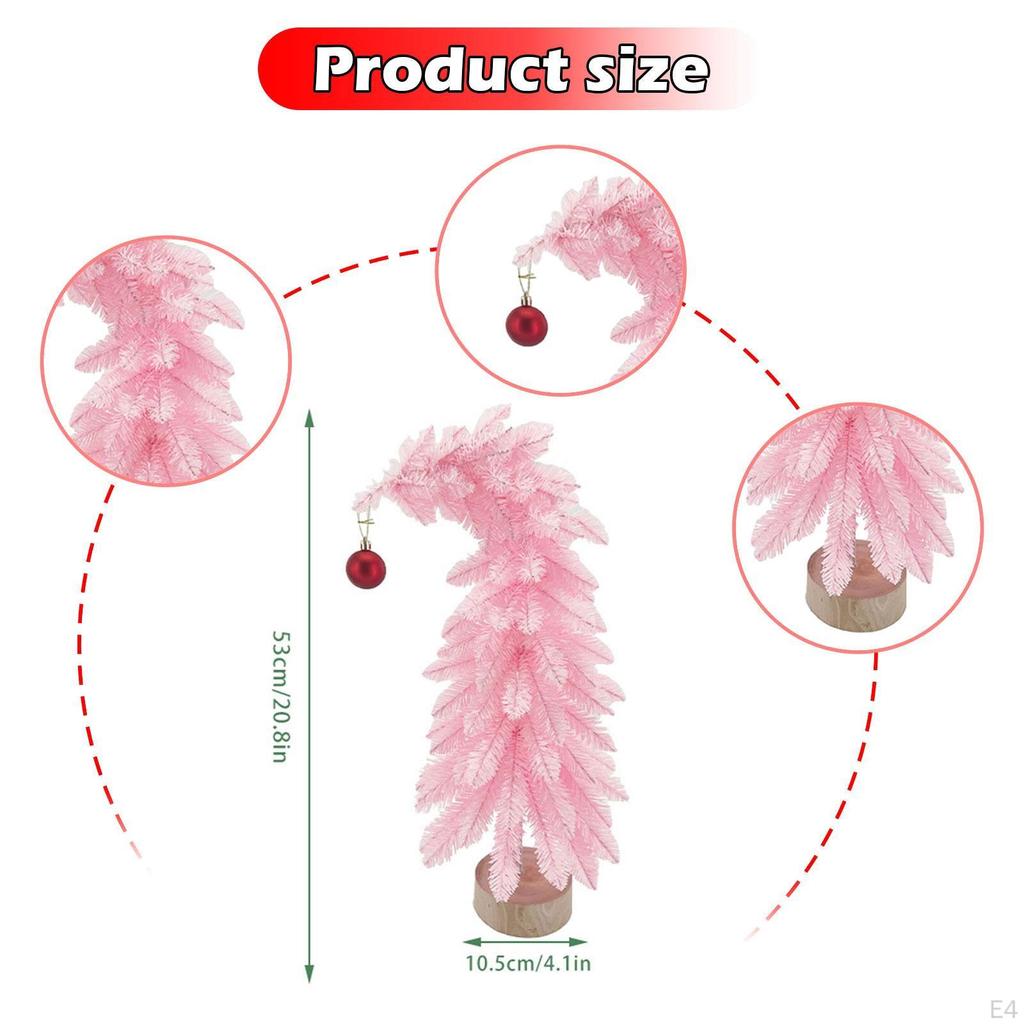 Mini Christmas Tree for Tabletop Decoration, Centerpiece Office And Home