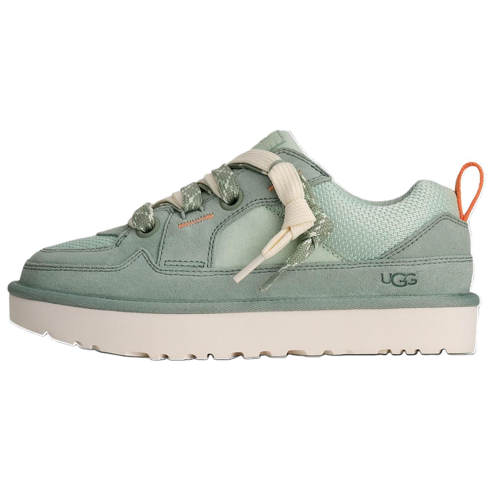 

UGG Ткань Lowmel Замша Модные Удобные Низкие Повседневные Кроссовки Женские Зеленый 1168890-ART 36