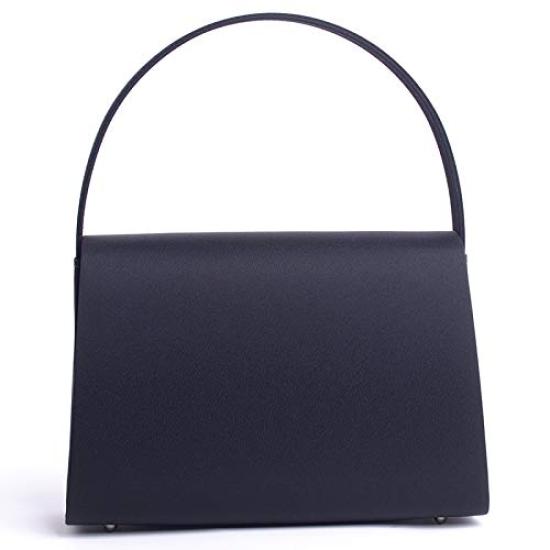Aurora Black Formal Bag with Inner Magnet, Hidden Magnet Built-in, Made in Japan, Water-Repellent, Large, Perfect for Weddings, Funerals, Entrance