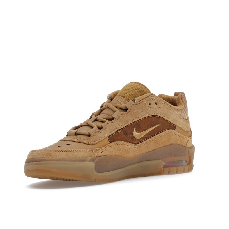 Nike Air Max Ishod Wair SB Flax Unisex Sneakers Tan Sikkerhetsoransje Hvete FB2393-200