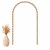 9/10Pcs DIY Wall Decor Wall Arch Decor Super Large Wood Arch Frame Scalloped Crafts Trim  Bedroom