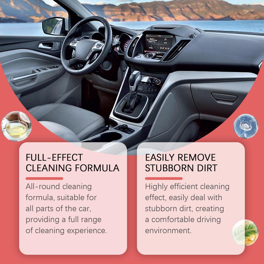Multi Purpose Cleaner For Cars Dirt Cleaner For Seats Steering Wheels Wheels Inside And Outside The Body 120ml