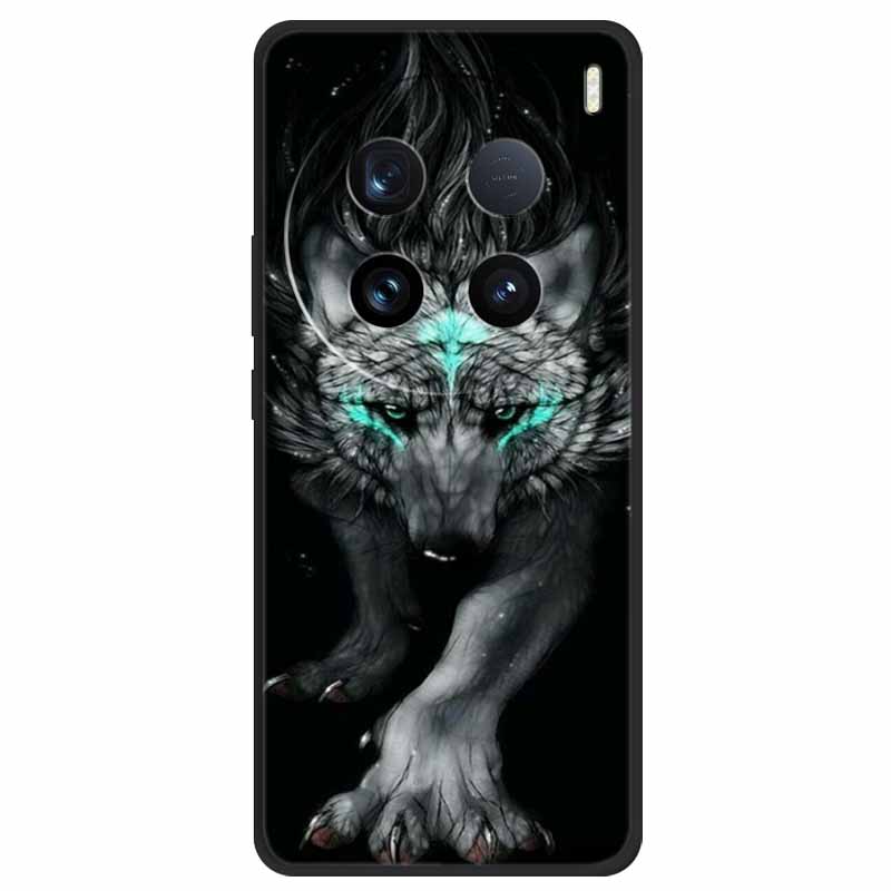 For Vivo X100 Ultra Case Soft Silicone Owl Cat Fashion Back Cover For X100 Pro 5G Cases Printed Lovely Shockproof X100 Ultra Pro
