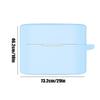 Suitable For  WF-1000XM6 Bluetooth Earphones Silicone Protective Case With Buckle For Easy Hanging Shock And Dust Resistance
