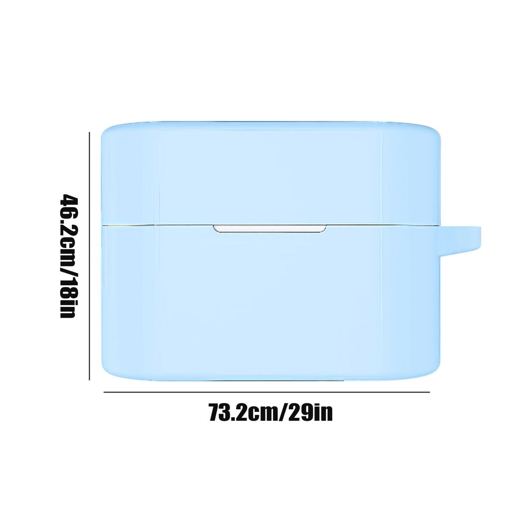 Suitable For  WF-1000XM6 Bluetooth Earphones Silicone Protective Case With Buckle For Easy Hanging Shock And Dust Resistance