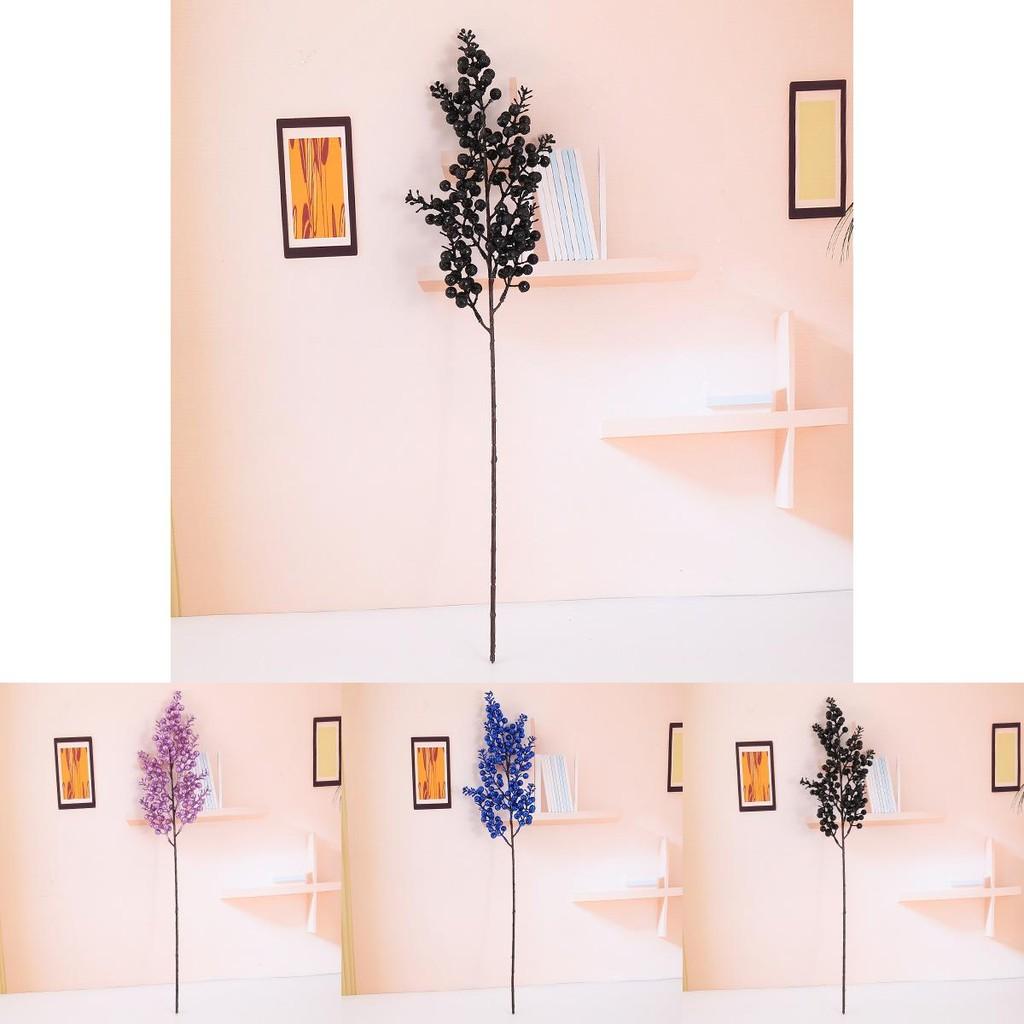 Weihnachtsbeere Vintage Kunstblumen-Dekor mit goldenen Akzenten für festliche Heimdekoration