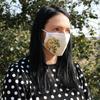 Face Mask Cloth Adult Golden Tree With Filter