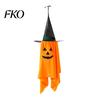 Reused Halloween Party Decorations Cute Hanging Decor, Pumpkin Ghost Pendant with Decorative Holiday Items for Home Wizard Hat, Spooky Witch Ornament