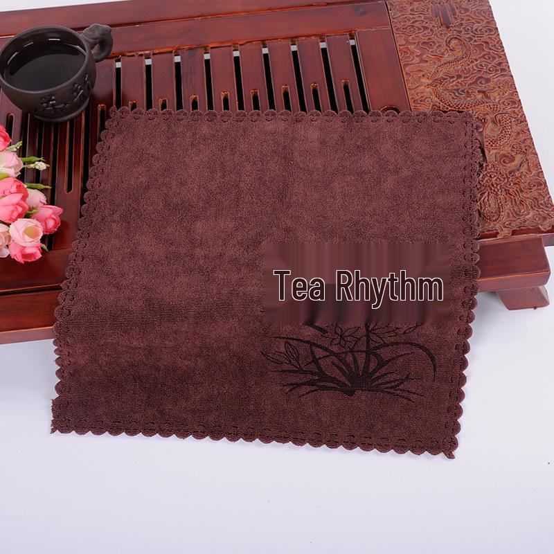 Thickened 30x30 Absorbent Tea Towel for Tea Set Maintenance 30x30 (Composite Tea Towel)