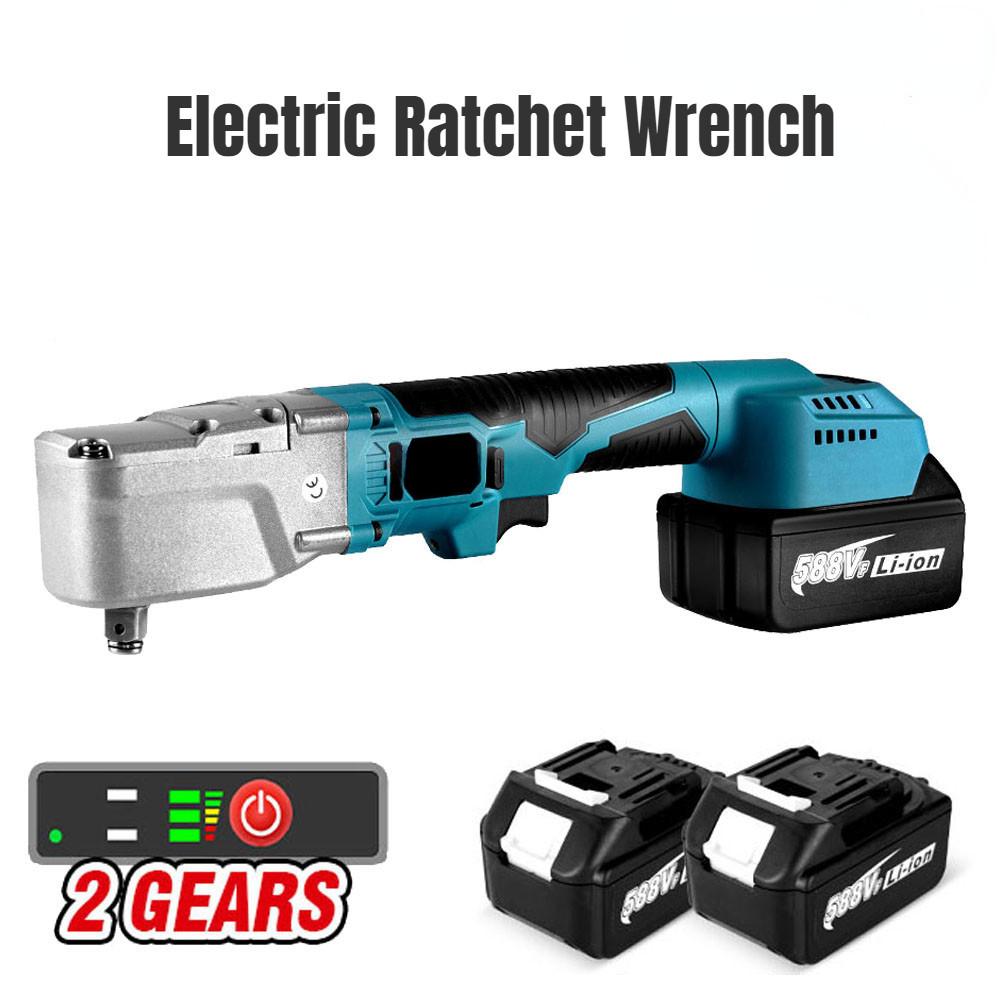 2400W 1000NM Electric Ratchet Wrench 1/2'' Ratchet Wrench Set  Screwdriver Car Repair Power Tool