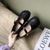 French bag head half slippers women's summer wear 2025 new versatile retro skirt Mary Jane cool slippers
