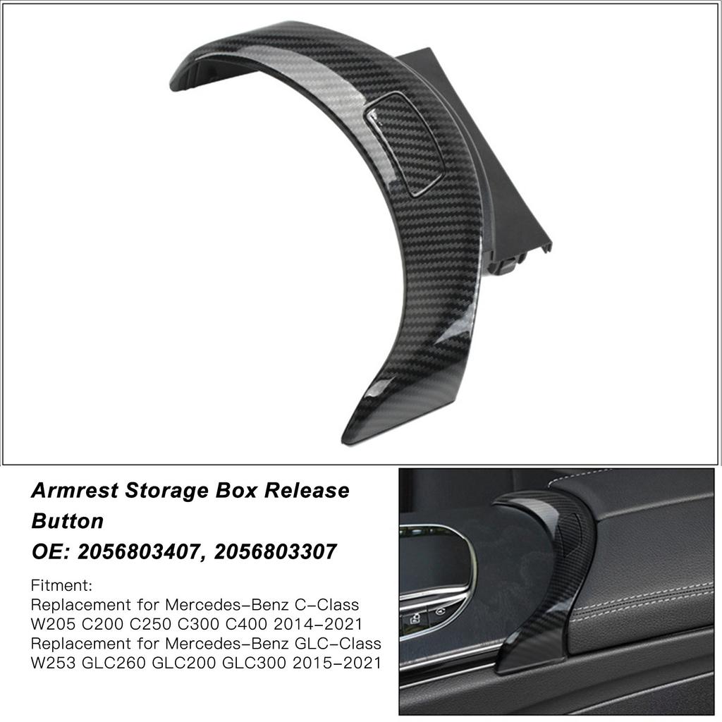 Pulsante di sgancio vano portaoggetti bracciolo 2056803307 Sostituzione per - W205 C200 C250 C300 W253 GLC260 GLC200