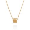OURPIERRE GRANITO DONUT NECKLACE VERMEIL