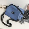 Summer Women's Bags  Large Capacity  Women's Commuting Men's Trendy Postman Plaid  One Shoulder Crossbody Bag
