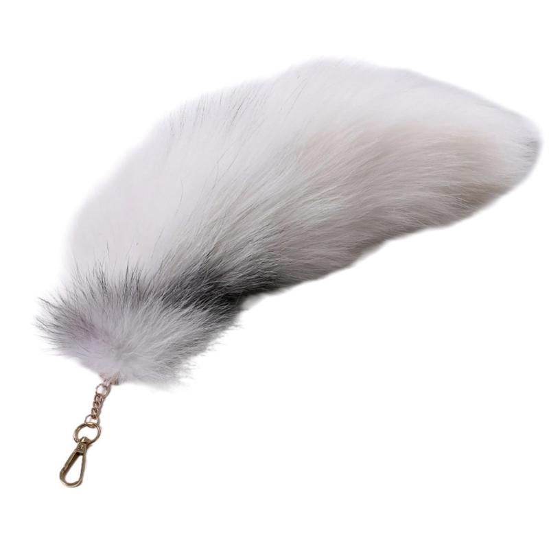Plüschschwanz Schlüsselanhänger Schwanz Schlüsselanhänger Anhänger Tierischer Schwanz Schlüsselhalter Geldbörse Tasche Anhänger Schlüsselanhänger Zubehör