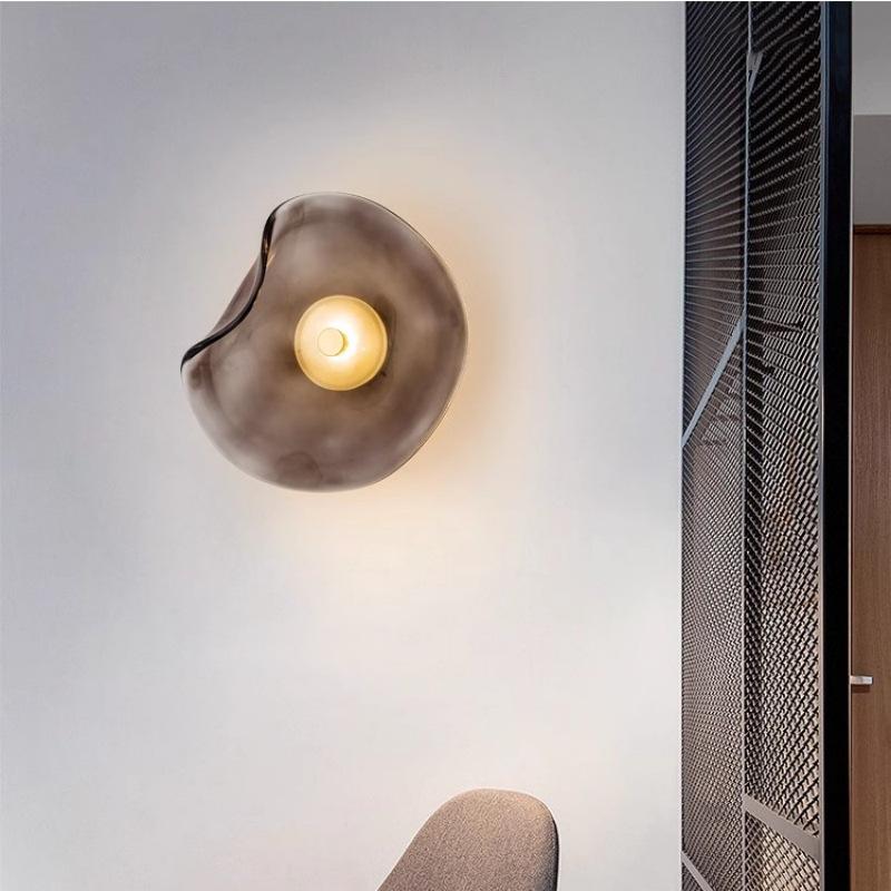 Nordic Modern Minimalist All-Copper Petal Pendant Light for Bedroom and Restaurant