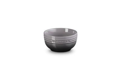 Le Creuset Rice Bowl, 330ml, Flint, Heat and Cold Resistant, Microwave, Oven, and Dishwasher Safe [Official Japanese Product]