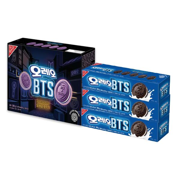 OREO BTS Hotteok Flavor Cookie 100g, 300g, 1kg / White Cream 100g (14 Options)