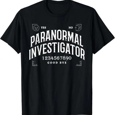 Ghost Hunter Paranormal Investigator T-Shirt