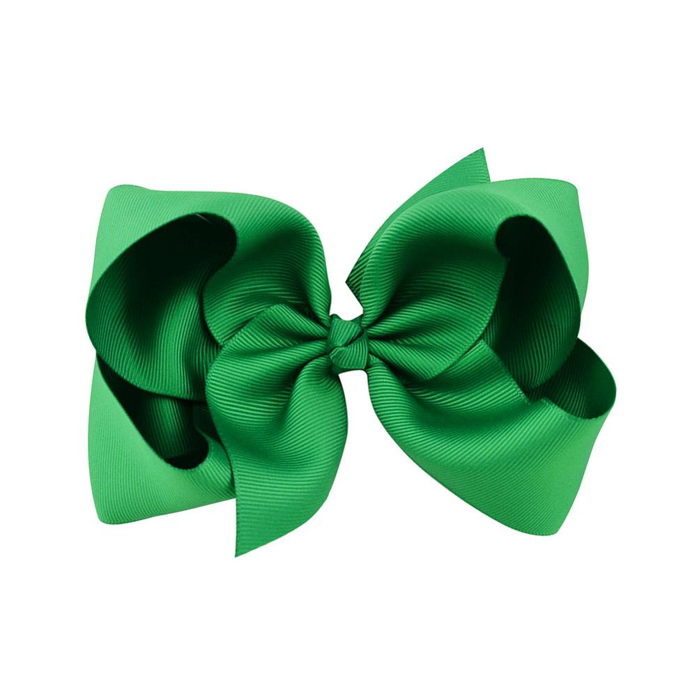 Cinta de Grosgrain Grande de 6 Pulgadas Lazos para el Cabello Lisos con Pinzas para Mujeres Niñas Niños Pinzas para el Cabello Tocado Boutique Broches para el Cabello Accesorios