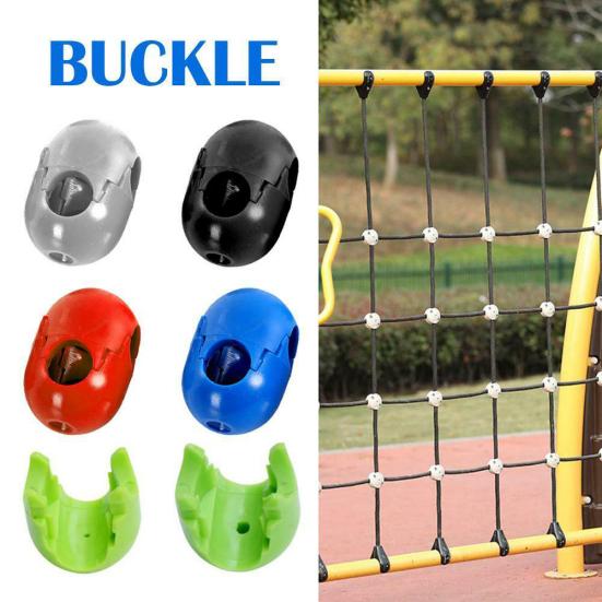 5 Piezas Red de Cuerda para Escalada Infantil Conector de Hebilla de Plástico Accesorios para Columpio de Exterior