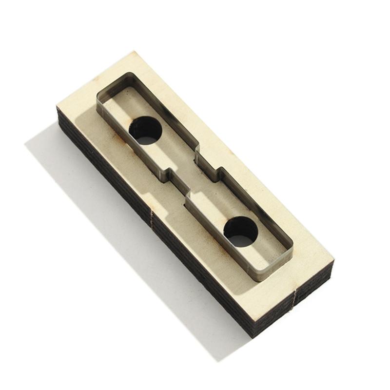 

Японский стальной нож для кожаных изделий Форма для многофункциональных кошельков Шаблон для вырубного ножа Кожаный инструмент для резки штампов