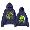 Women's Casual Christmas Letter Print Hoodie with Pockets
