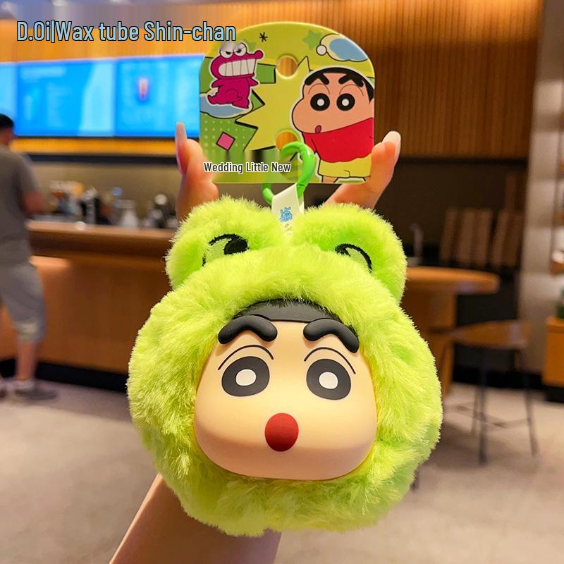 Crayon Shin-chan Plüsch Schlüsselanhänger Anhänger - Niedliches Paar Auto Tasche Zubehör Geschenk
