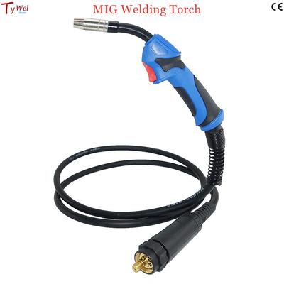 15AK MIG Torch 180A MIG MAG Welding Gun 3m(10ft) Air-cooled Euro Connector MB 15AK Welding Torch