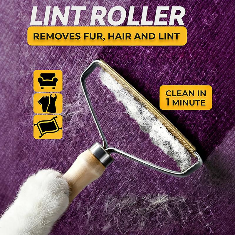

Grooming brush for removing animal hair, dander, and hair, carpet cleaning brush