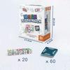 Non-Toxic Montessori Kids Space Logical Thinking Board Game Matching Puzzle Family Tables Games Children Interactive Educational Toys