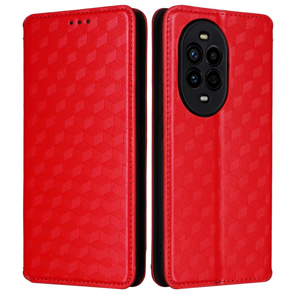 For Huawei nova 13 Pro 5G Wallet Case Rhombus Imprinted Leather Phone Cover