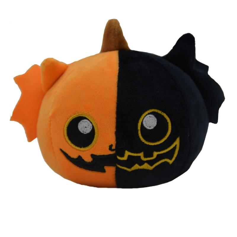 Adorable Halloween Bat Plush Toy Featuring Unique Pumpkin Design Perfect For Festive Decor