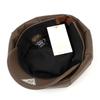 Universal Chemistry Belted Leather Brown Newsboy Cap