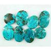 Natural Blue Turquoise Arizona 1500K Oval & Round Certified Loose Gemstone