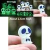 Mini Lightup Ghost Resin Figurine Creative Micro Landscape Diy Scene Decor For Kids And Collectors