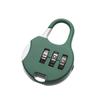 1pcs Mini Metal Outdoor Combination Code Gym Diary Protector Luggage Security Tool Password Lock Padlock 3 Digit Dial