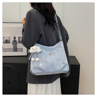 2025 Large-capacity Bag Women's Versatile Tote Bag New Fashion Butterfly Underarm Bag Travel and Leisure Backpack