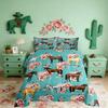 Gothic Decor Comforter Set Twin Size Boys Boho Moth Down Comforter Men Gothic Sugar Skull Comforter Galaxy Starry Sky Halloween Gothic Beddi
