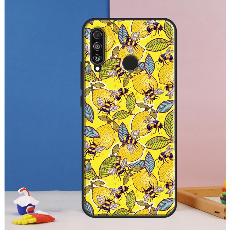 Sommer Zitrone und Blatt Für Huawei Nova Y90 Y70 Y60 Y72 Y61 Y91 12s 12i 11i 7i 8i 9 10 SE P60 Pro P30 P40 Lite Hülle