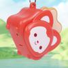 Compact Noiseless Bread Toaster Keychain Lightweight Simulation Design Hanging Ornament Plastic Daily Carry