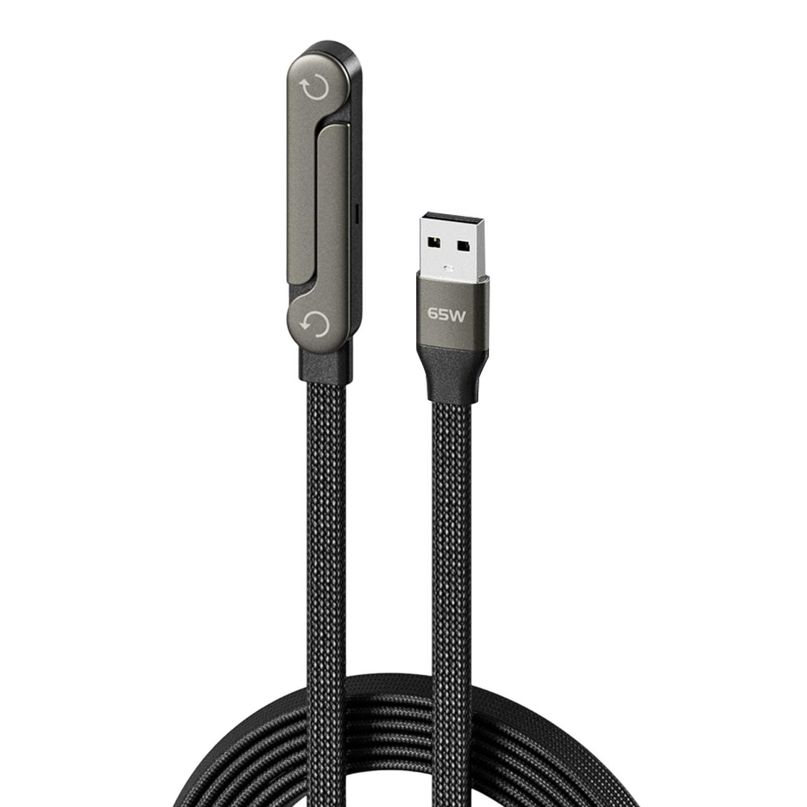 

240W/65W Fast Charge Wire with Built-in Phone Stand Invisible Holder Charger Cable Fast Charging Cord for iPhone 17