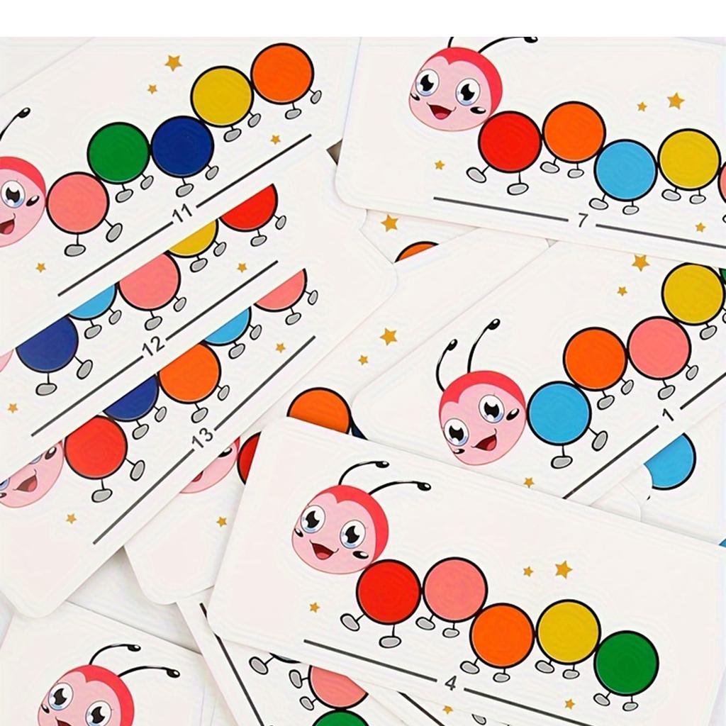 Caterpillar Bead Parent-child Interactive Early Childhood Education Toy