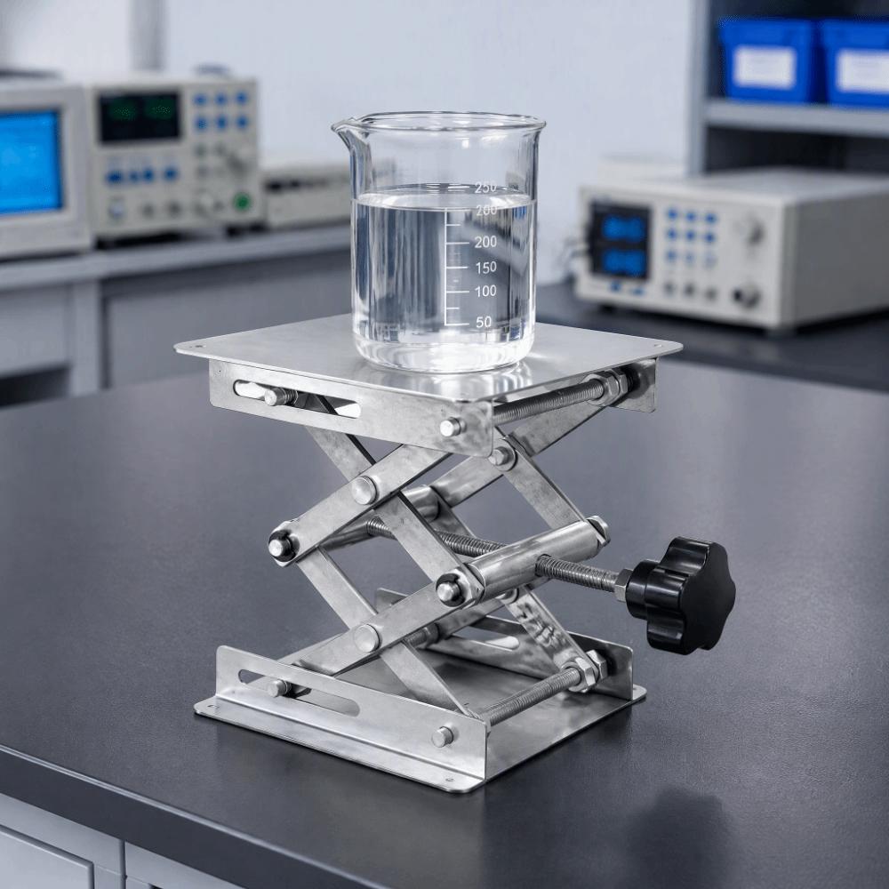 Stainless Steel Lab Jack Scissor Lift Design Lab Lift Stand Scissor Stand Platform Biology Study