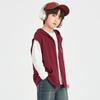 Gilet lavorato a maglia in cotone con cappuccio da ragazzo