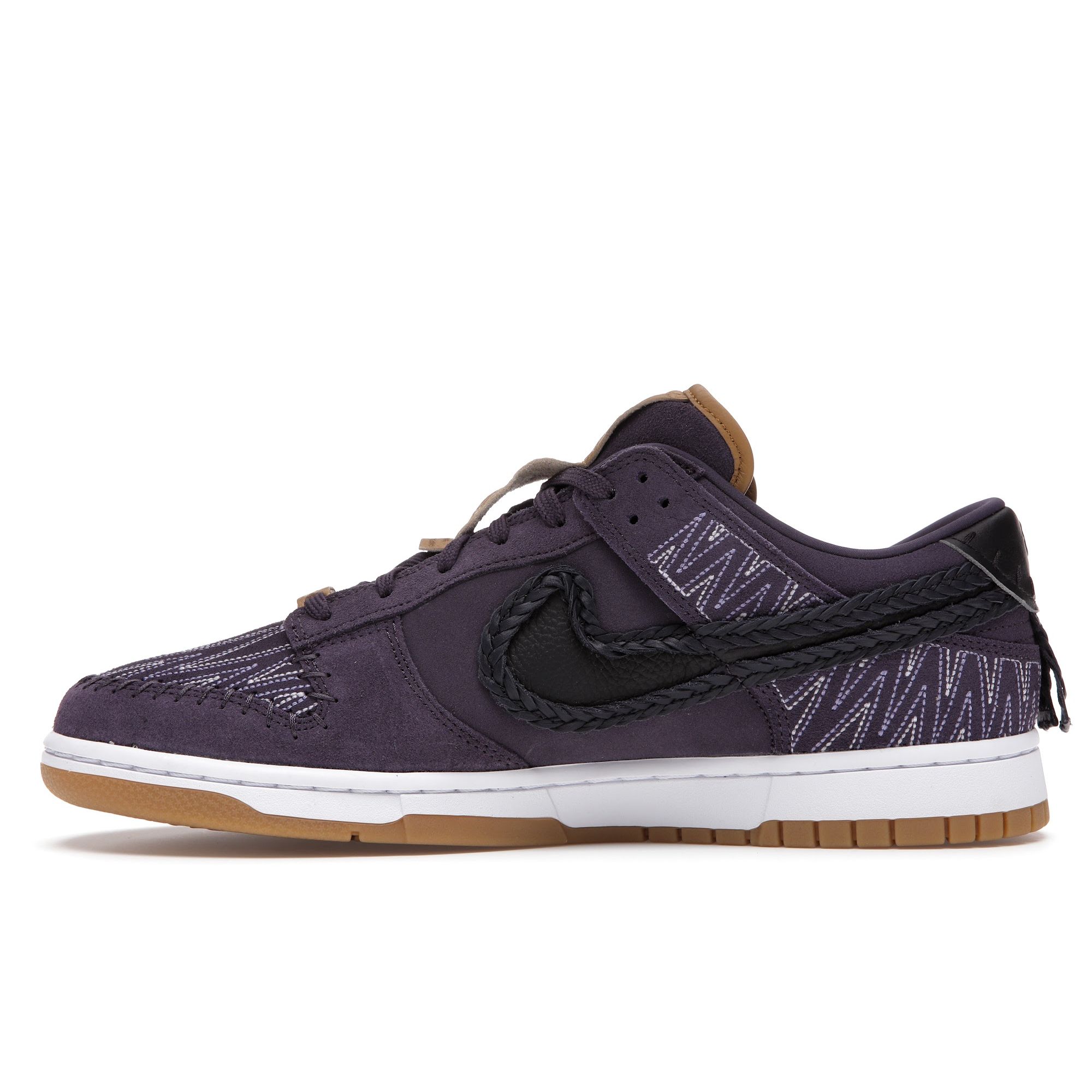 Мужские кроссовки Nike Dunk Low N7 фиолетовые DN1441-500 37.5 — фото 5